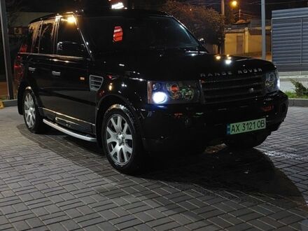 Черный Ленд Ровер Рендж Ровер Спорт, объемом двигателя 2.7 л и пробегом 193 тыс. км за 10000 $, фото 1 на Automoto.ua