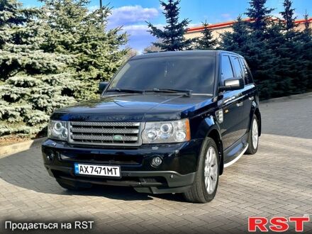 Чорний Ленд Ровер Range Rover Sport, об'ємом двигуна 4.4 л та пробігом 135 тис. км за 13850 $, фото 1 на Automoto.ua