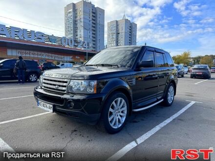 Чорний Ленд Ровер Range Rover Sport, об'ємом двигуна 4.2 л та пробігом 169 тис. км за 11200 $, фото 1 на Automoto.ua