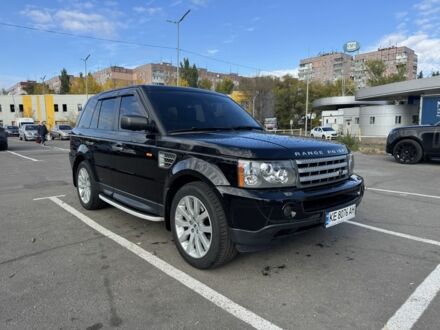 Ленд Ровер Range Rover Sport 2008 у Дніпро (Дніпропетровську) на Automoto.ua Чорний Ленд Ровер Range Rover Sport, об'ємом двигуна 4.2 л та пробігом 169 тис. км за 11200 $, фото 1 на Automoto.ua