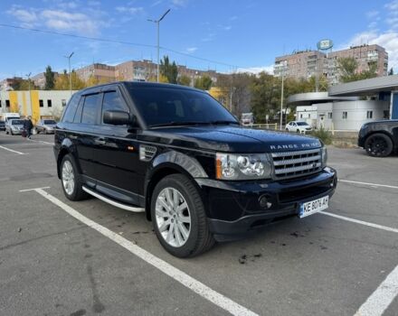 Ленд Ровер Рендж Ровер Спорт 2008 в Днепре (Днепропетровске) на Automoto.ua Черный Ленд Ровер Рендж Ровер Спорт, объемом двигателя 4.2 л и пробегом 169 тыс. км за 11200 $, фото 1 на Automoto.ua