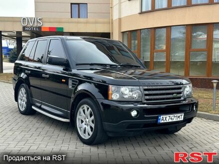 Чорний Ленд Ровер Range Rover Sport, об'ємом двигуна 4.4 л та пробігом 135 тис. км за 15800 $, фото 1 на Automoto.ua