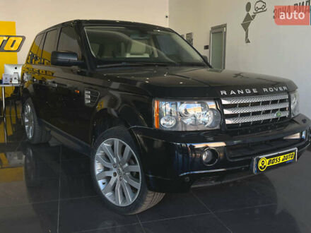 Ленд Ровер Range Rover Sport 2008 у Червонограде на Automoto.ua Чорний Ленд Ровер Range Rover Sport, об'ємом двигуна 4.4 л та пробігом 235 тис. км за 10800 $, фото 1 на Automoto.ua