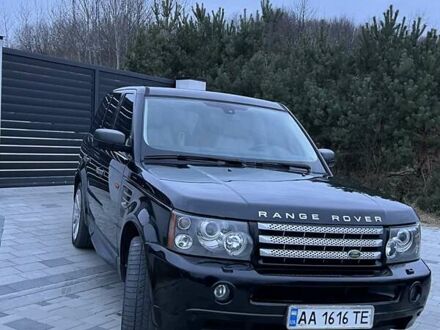 Ленд Ровер Range Rover Sport 2008 у Жовкві на Automoto.ua Чорний Ленд Ровер Range Rover Sport, об'ємом двигуна 4.4 л та пробігом 232 тис. км за 10400 $, фото 1 на Automoto.ua