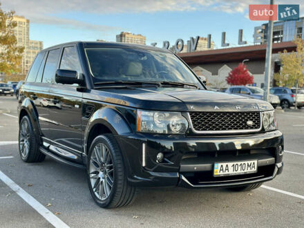 Ленд Ровер Range Rover Sport 2009 у Києві на Automoto.ua Чорний Ленд Ровер Range Rover Sport, об'ємом двигуна 5 л та пробігом 225 тис. км за 15000 $, фото 1 на Automoto.ua