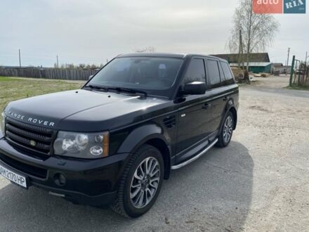 Чорний Ленд Ровер Range Rover Sport, об'ємом двигуна 3.6 л та пробігом 265 тис. км за 10500 $, фото 1 на Automoto.ua