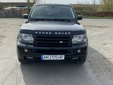 Чорний Ленд Ровер Range Rover Sport, об'ємом двигуна 3.6 л та пробігом 265 тис. км за 17000 $, фото 1 на Automoto.ua