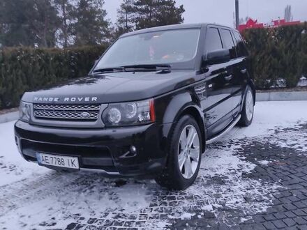 Ленд Ровер Range Rover Sport 2010 у Дніпро (Дніпропетровську) на Automoto.ua Чорний Ленд Ровер Range Rover Sport, об'ємом двигуна 5 л та пробігом 111 тис. км за 22000 $, фото 1 на Automoto.ua