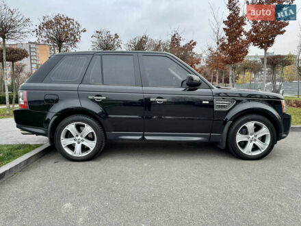 Черный Ленд Ровер Рендж Ровер Спорт, объемом двигателя 5 л и пробегом 122 тыс. км за 17999 $, фото 1 на Automoto.ua