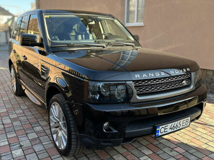 Чорний Ленд Ровер Range Rover Sport, об'ємом двигуна 3 л та пробігом 223 тис. км за 17500 $, фото 1 на Automoto.ua