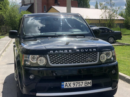 Чорний Ленд Ровер Range Rover Sport, об'ємом двигуна 5 л та пробігом 136 тис. км за 24300 $, фото 1 на Automoto.ua
