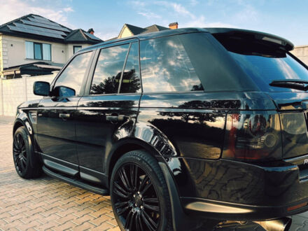 Чорний Ленд Ровер Range Rover Sport, об'ємом двигуна 5 л та пробігом 230 тис. км за 16500 $, фото 1 на Automoto.ua