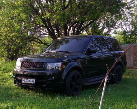 Чорний Ленд Ровер Range Rover Sport, об'ємом двигуна 5 л та пробігом 157 тис. км за 21500 $, фото 1 на Automoto.ua