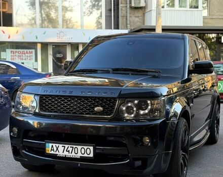 Чорний Ленд Ровер Range Rover Sport, об'ємом двигуна 5 л та пробігом 162 тис. км за 17999 $, фото 1 на Automoto.ua