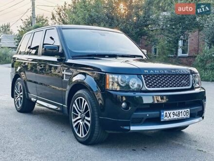 Чорний Ленд Ровер Range Rover Sport, об'ємом двигуна 5 л та пробігом 210 тис. км за 17400 $, фото 1 на Automoto.ua