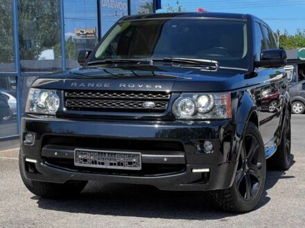 Чорний Ленд Ровер Range Rover Sport, об'ємом двигуна 5 л та пробігом 196 тис. км за 21900 $, фото 1 на Automoto.ua