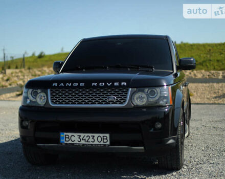 Чорний Ленд Ровер Range Rover Sport, об'ємом двигуна 5 л та пробігом 201 тис. км за 17900 $, фото 1 на Automoto.ua