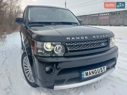 Чорний Ленд Ровер Range Rover Sport, об'ємом двигуна 3 л та пробігом 216 тис. км за 15300 $, фото 1 на Automoto.ua