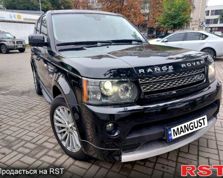 Черный Ленд Ровер Рендж Ровер Спорт, объемом двигателя 3 л и пробегом 216 тыс. км за 15300 $, фото 1 на Automoto.ua