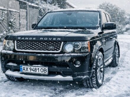 Чорний Ленд Ровер Range Rover Sport, об'ємом двигуна 5 л та пробігом 210 тис. км за 17400 $, фото 1 на Automoto.ua