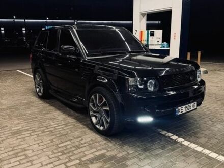 Чорний Ленд Ровер Range Rover Sport, об'ємом двигуна 5 л та пробігом 129 тис. км за 16499 $, фото 1 на Automoto.ua
