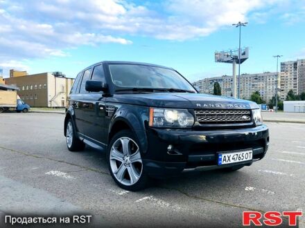 Чорний Ленд Ровер Range Rover Sport, об'ємом двигуна 5 л та пробігом 136 тис. км за 17000 $, фото 1 на Automoto.ua