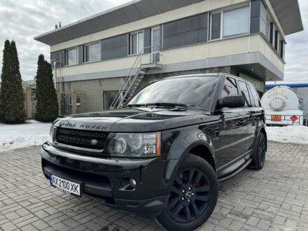 Черный Ленд Ровер Рендж Ровер Спорт, объемом двигателя 3 л и пробегом 245 тыс. км за 17700 $, фото 1 на Automoto.ua