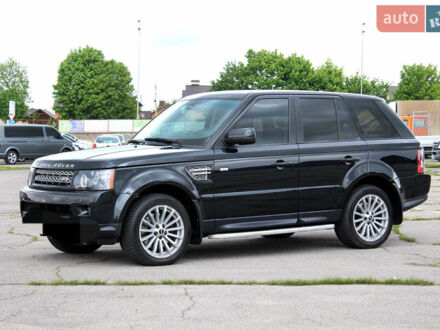 Чорний Ленд Ровер Range Rover Sport, об'ємом двигуна 3 л та пробігом 194 тис. км за 16500 $, фото 1 на Automoto.ua