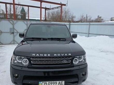 Черный Ленд Ровер Рендж Ровер Спорт, объемом двигателя 2.99 л и пробегом 146 тыс. км за 20499 $, фото 1 на Automoto.ua