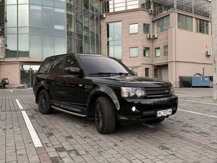 Ленд Ровер Range Rover Sport 2012 у Луцьку на Automoto.ua Чорний Ленд Ровер Range Rover Sport, об'ємом двигуна 2.99 л та пробігом 258 тис. км за 19500 $, фото 1 на Automoto.ua