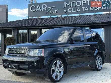 Чорний Ленд Ровер Range Rover Sport, об'ємом двигуна 5 л та пробігом 105 тис. км за 20499 $, фото 1 на Automoto.ua