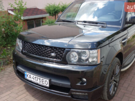 Чорний Ленд Ровер Range Rover Sport, об'ємом двигуна 5 л та пробігом 119 тис. км за 18500 $, фото 1 на Automoto.ua