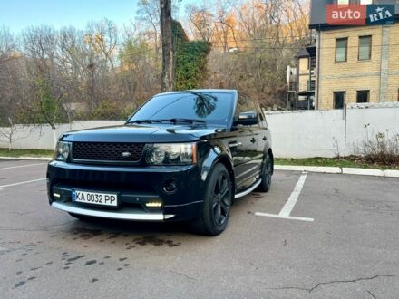 Чорний Ленд Ровер Range Rover Sport, об'ємом двигуна 5 л та пробігом 188 тис. км за 22500 $, фото 1 на Automoto.ua