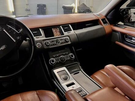 Черный Ленд Ровер Рендж Ровер Спорт, объемом двигателя 3 л и пробегом 236 тыс. км за 19000 $, фото 1 на Automoto.ua