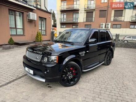 Чорний Ленд Ровер Range Rover Sport, об'ємом двигуна 5 л та пробігом 140 тис. км за 13899 $, фото 1 на Automoto.ua