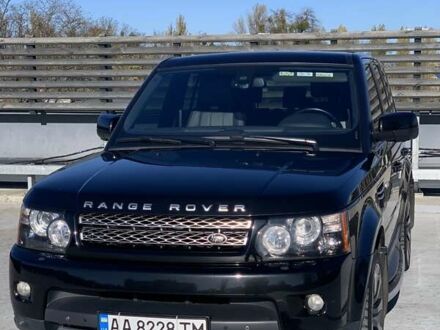 Ленд Ровер Range Rover Sport 2012 у Києві на Automoto.ua Чорний Ленд Ровер Range Rover Sport, об'ємом двигуна 5 л та пробігом 53 тис. км за 28500 $, фото 1 на Automoto.ua