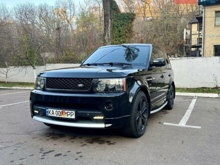 Черный Ленд Ровер Рендж Ровер Спорт, объемом двигателя 5 л и пробегом 188 тыс. км за 20500 $, фото 1 на Automoto.ua