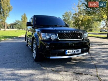 Чорний Ленд Ровер Range Rover Sport, об'ємом двигуна 5 л та пробігом 143 тис. км за 26800 $, фото 1 на Automoto.ua