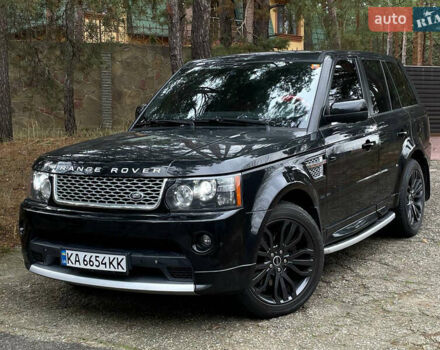 Черный Ленд Ровер Рендж Ровер Спорт, объемом двигателя 2.99 л и пробегом 196 тыс. км за 19900 $, фото 1 на Automoto.ua