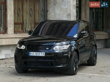 Черный Ленд Ровер Рендж Ровер Спорт, объемом двигателя 3 л и пробегом 189 тыс. км за 26999 $, фото 1 на Automoto.ua