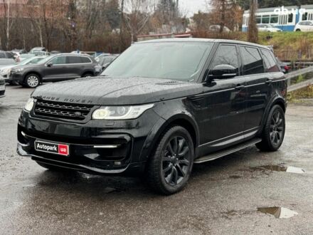 Черный Ленд Ровер Рендж Ровер Спорт, объемом двигателя 3 л и пробегом 222 тыс. км за 32990 $, фото 1 на Automoto.ua