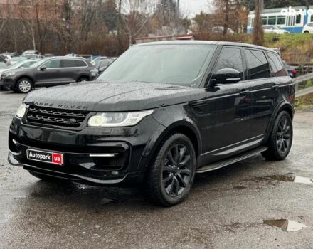 Черный Ленд Ровер Рендж Ровер Спорт, объемом двигателя 3 л и пробегом 222 тыс. км за 32990 $, фото 1 на Automoto.ua