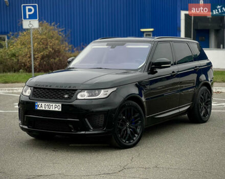 Черный Ленд Ровер Рендж Ровер Спорт, объемом двигателя 3 л и пробегом 186 тыс. км за 24900 $, фото 1 на Automoto.ua
