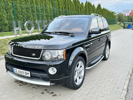 Чорний Ленд Ровер Range Rover Sport, об'ємом двигуна 3 л та пробігом 193 тис. км за 18000 $, фото 1 на Automoto.ua