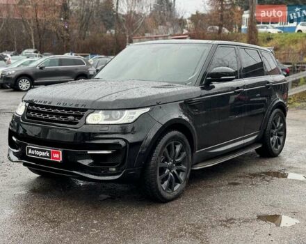 Черный Ленд Ровер Рендж Ровер Спорт, объемом двигателя 3 л и пробегом 222 тыс. км за 32990 $, фото 1 на Automoto.ua