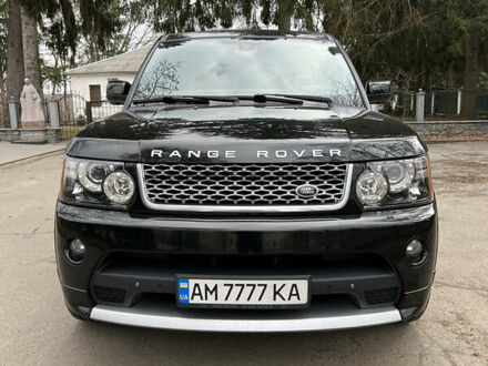 Ленд Ровер Range Rover Sport 2013 у Коростышеве на Automoto.ua Чорний Ленд Ровер Range Rover Sport, об'ємом двигуна 3 л та пробігом 166 тис. км за 29000 $, фото 1 на Automoto.ua