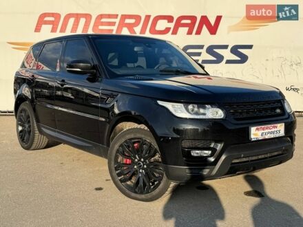 Чорний Ленд Ровер Range Rover Sport, об'ємом двигуна 5 л та пробігом 197 тис. км за 26990 $, фото 1 на Automoto.ua