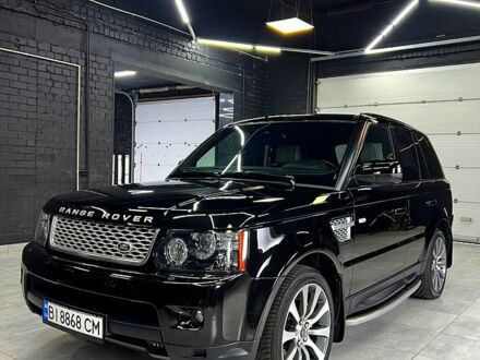 Черный Ленд Ровер Рендж Ровер Спорт, объемом двигателя 3 л и пробегом 125 тыс. км за 21500 $, фото 1 на Automoto.ua