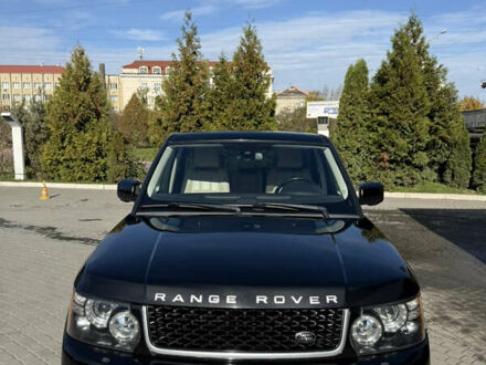 Черный Ленд Ровер Рендж Ровер Спорт, объемом двигателя 3 л и пробегом 217 тыс. км за 22000 $, фото 1 на Automoto.ua
