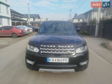 Чорний Ленд Ровер Range Rover Sport, об'ємом двигуна 3 л та пробігом 219 тис. км за 21500 $, фото 1 на Automoto.ua